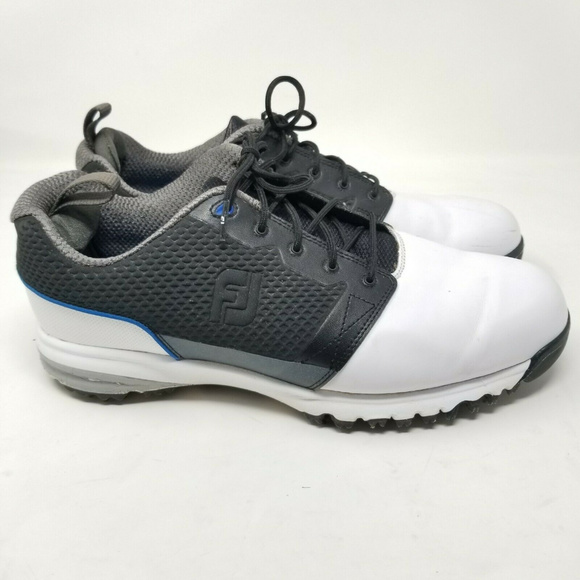 FootJoy Saddle Contour Fit Golf Shoes - Picture 6 of 8